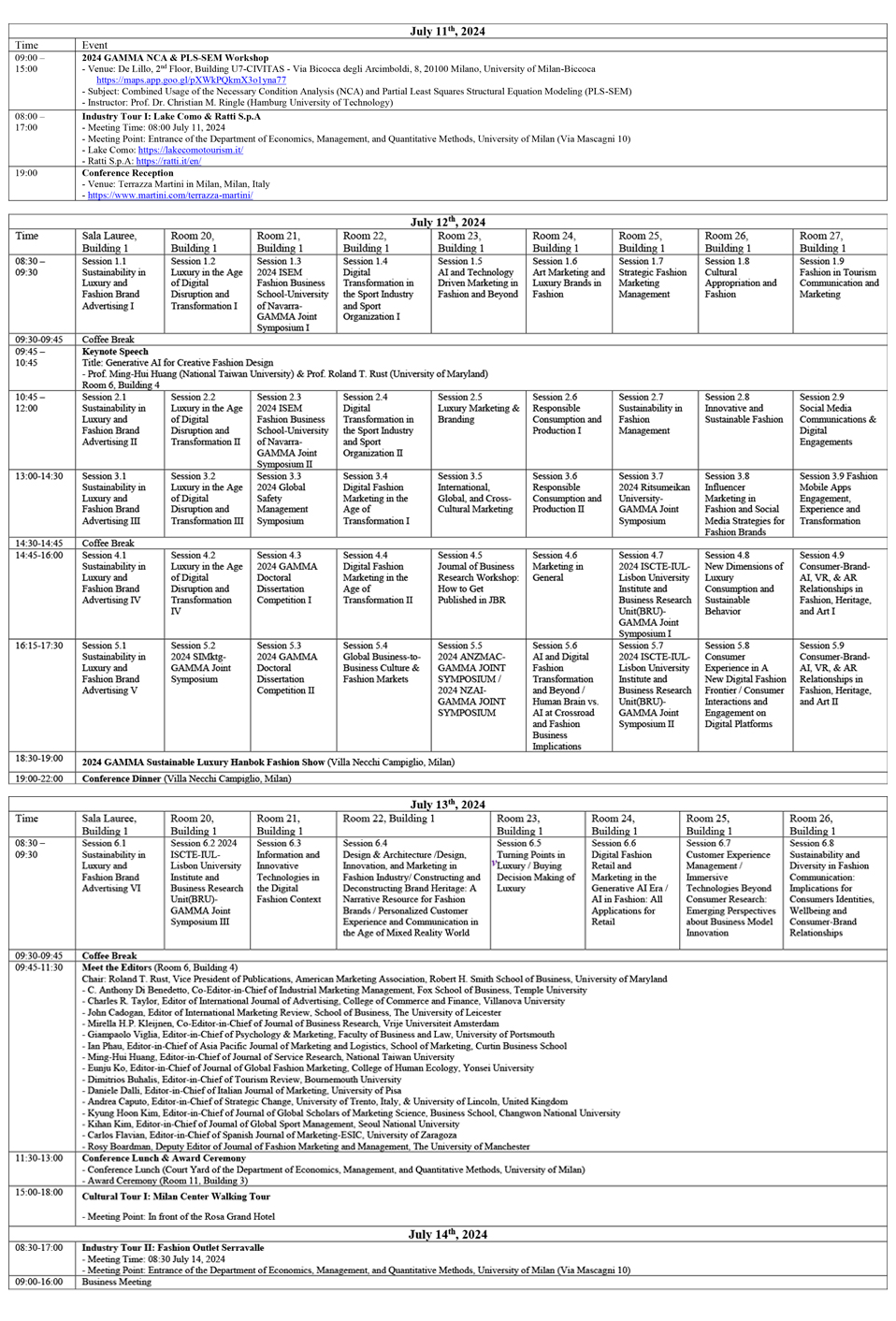 Programs
